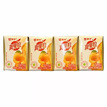 真果粒葡萄味牛奶饮品125ml*16盒[10元优惠券]-寻折猪