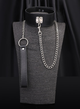 锁住你~项圈女可爱风颈带choker皮带扣颈链女大牵引绳脖圈辣妹