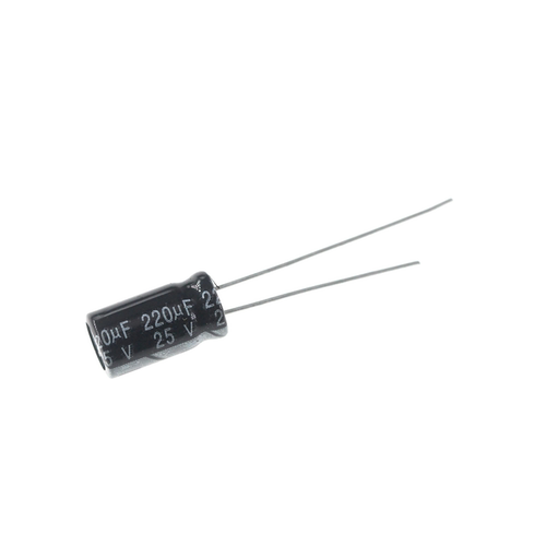 100只 电解电容 25V 220UF 25V220UF 6*11MM - 图0