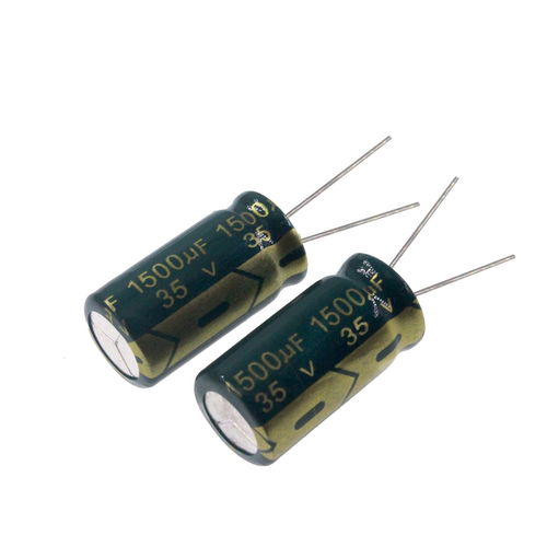 10只 电解电容 35V 1500UF 35V1500UF 13*21 - 图1