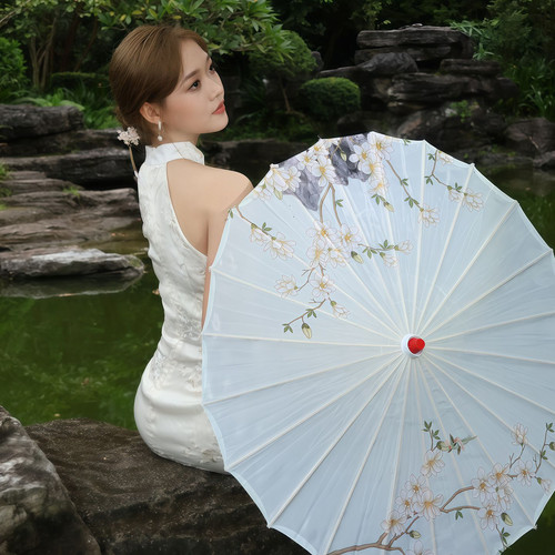 古风油纸伞防雨防晒舞蹈汉服摄影拍照道具古典中国风吊顶装饰伞女 - 图3