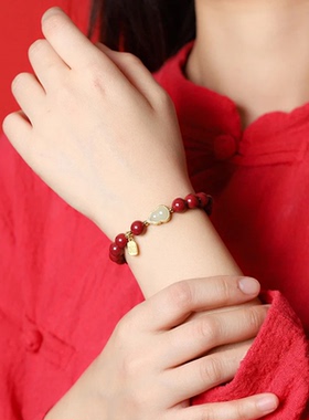 生日礼物转运珠葫芦手串和田玉