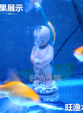 四款童子造景树脂小天使假山流水