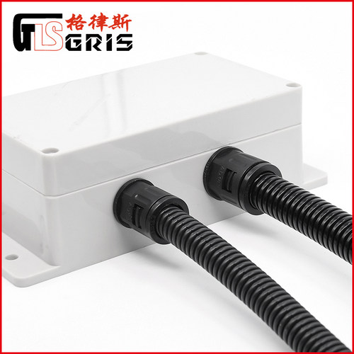 M公制PG德制G英制螺纹尼龙快速波纹软管塑料格兰头快插式浪管接头 - 图2