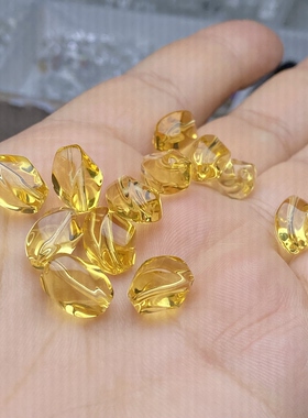 全净体白水晶随形紫晶手链黄水晶随行散珠手串项链diy配件配饰品