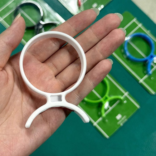 磁吸羽毛球托 原创羽球周边配件神器磁力固定告别弯腰支架 - 图2