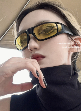 朋克风飞行员式防风尘太阳眼镜