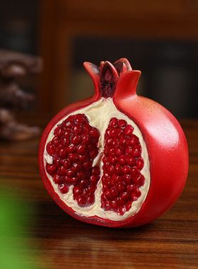 工艺品树脂摆件石榴礼品多仔多福