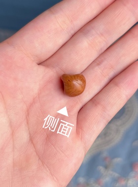 纯手工雕刻野生龙纹桃核圆桃蓝核迷你小巧精致桃蓝小珠子桃蓝宝宝