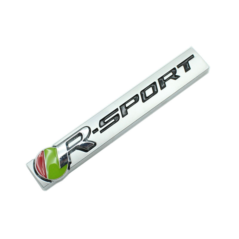 适用捷豹R标sport车标 XF XJL XE L F-PAC改装后尾标车身运动侧标