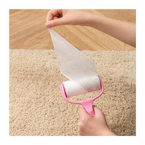 粘毛器可撕式纸大号滚筒家用毡滚刷粘毛沾毛神器除毛衣服去黏毛刷 - 图3