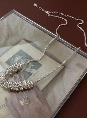 纯银小众设计高级转运珠项链女