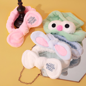 网红洗脸束发带