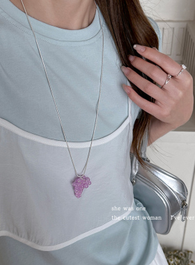 东大门欧尼同款多巴胺葡萄串项链