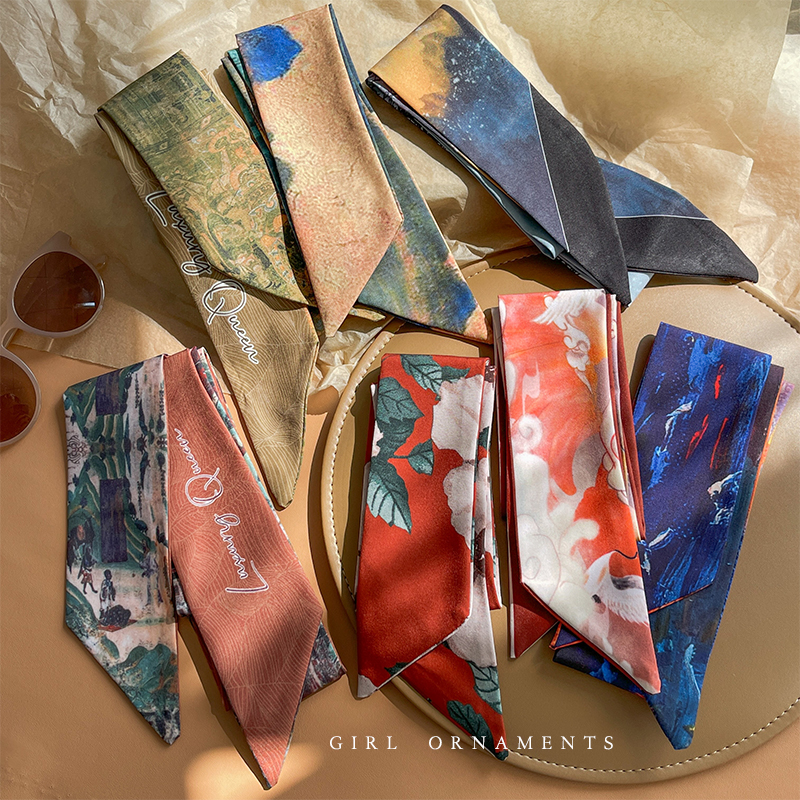 高级感丝巾发带网红2025年新款发箍飘带头箍女绑发头巾发捆头饰品,淘宝优惠券,粉丝福利购,淘宝优惠卷