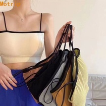 Small harnesses vest female inner lap with chest cushion beautiful back white slapped bottom blouse for summer smears extra-fire black