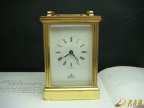 Antique leather bucket bell with a small seat bell carriage clocks.