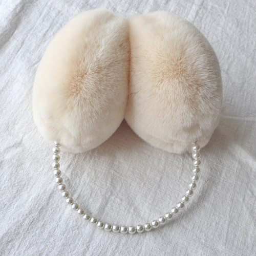 面包耳罩保暖耳捂耳包耳暖男女毛绒耳套亲子护耳獭兔耳暖 - 图2