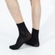 Socks men's stockings summer ultra-thin breathable and odor-proof medium tube black sweat-absorbing ice mercerized stockings summer sports men's stockings