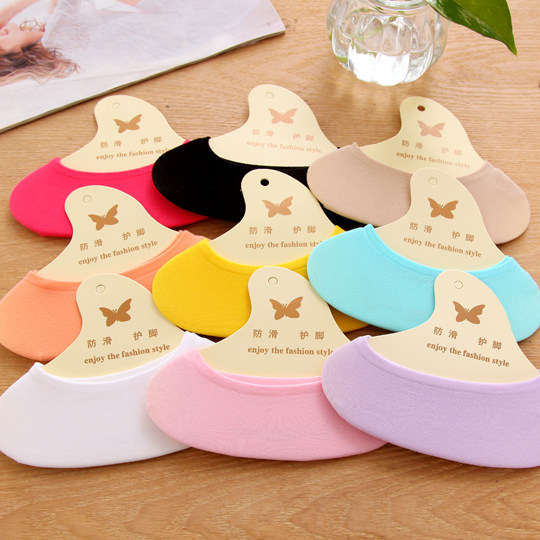 Boat socks short shallow mouth low for women ultra-thin one piece