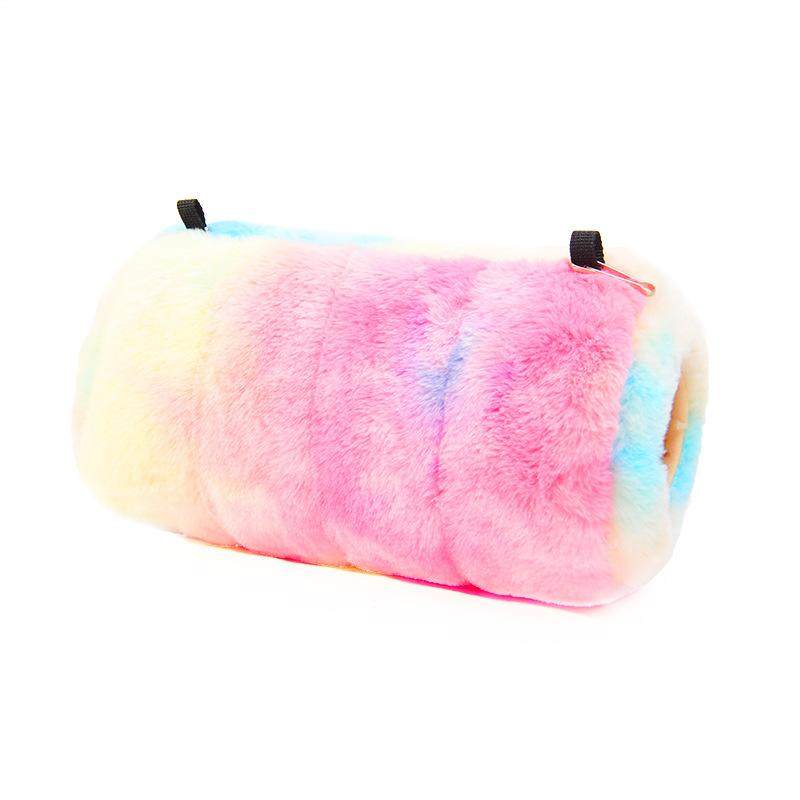 小宠过冬棉窝松鼠蜜袋鼯吊床花枝鼠鹦鹉彩色保暖毛绒隧道直筒吊窝,淘宝优惠券,粉丝福利购,淘宝优惠卷