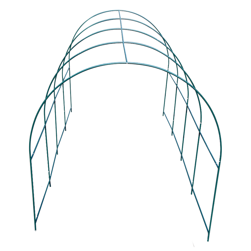 户外爬藤架子攀爬支架庭院钢管葡萄架月季铁线莲藤蔓植物拱门花架-图3