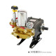 High pressure grease-free three-cylinder plunger pump