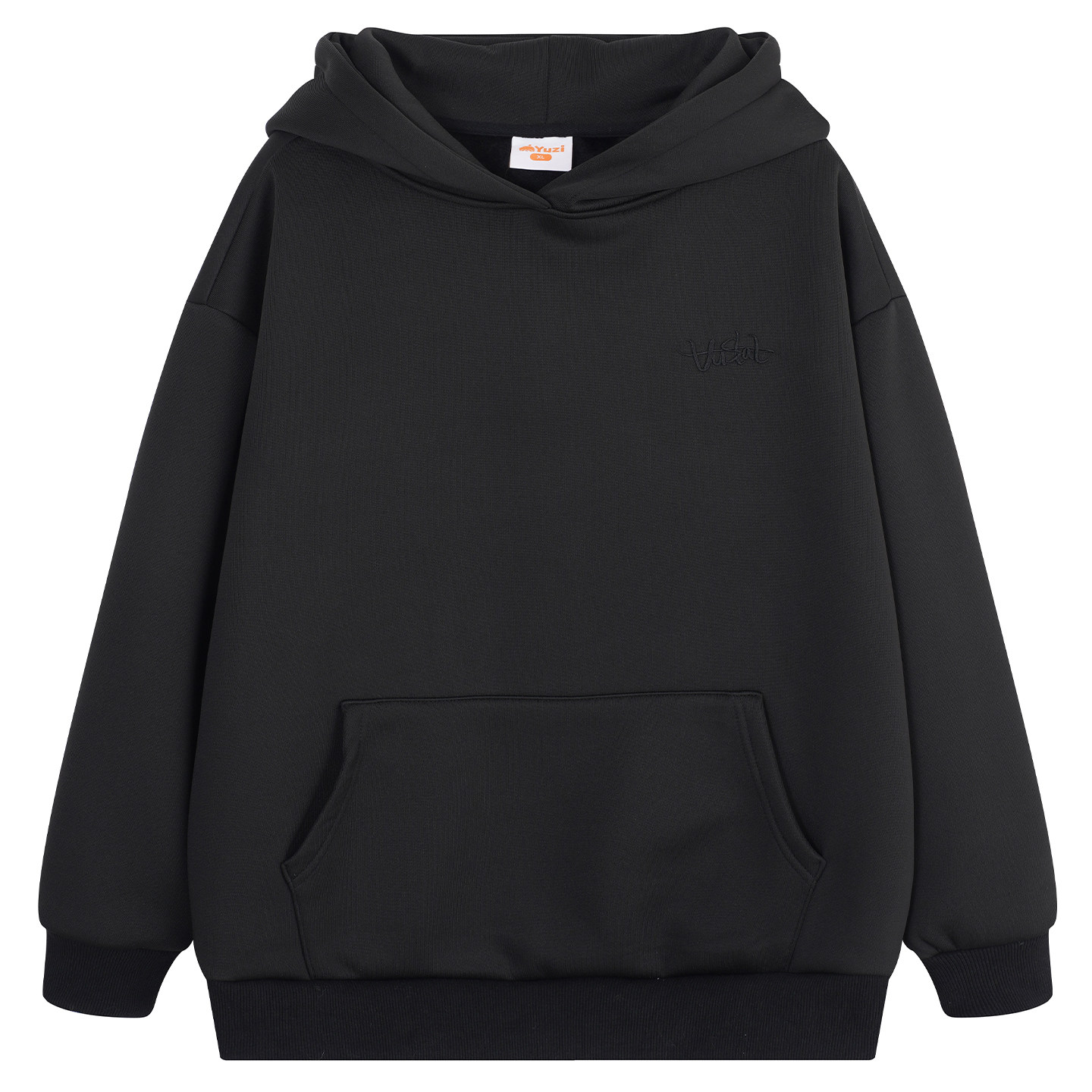 YUZI 鱼子连帽卫衣女大码休闲慵懒风宽松百搭套头纯色长袖上衣,淘宝优惠券,粉丝福利购,淘宝优惠卷