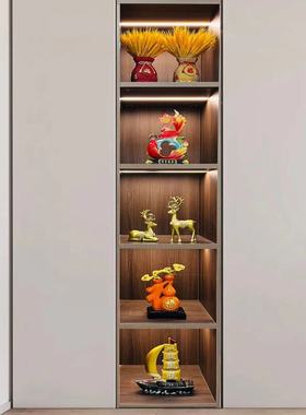 新中式大套装家居玄关摆件客厅电视柜高档轻奢风办公室酒柜装饰品