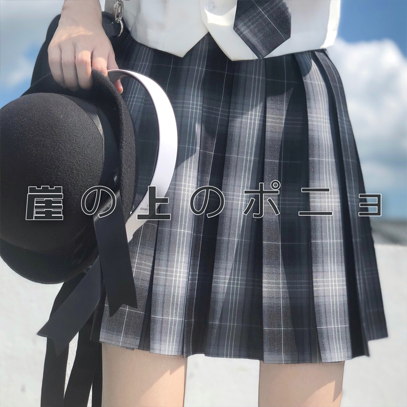 【一封信】枯崖 画手原创JK格裙 日系女高中学院校供感现货百褶裙 - 图1