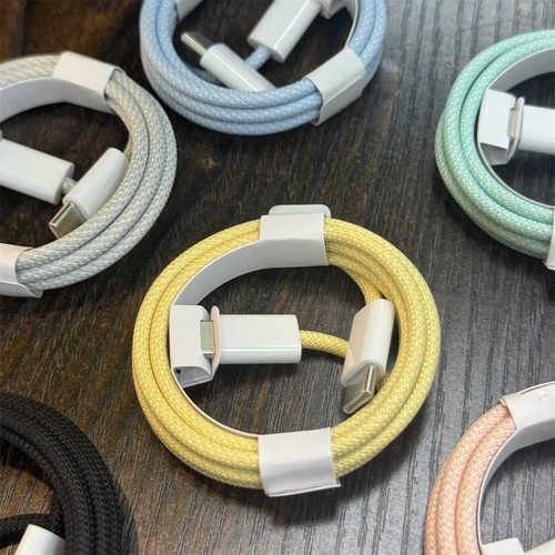 适用于苹果iMacPD快充12彩色13编织线14/15系列20W手机充电数据线 - 图1