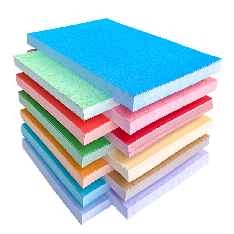 皮纹纸180克胶装封面纸a4/a3++标书装订机胶装封皮纸平面彩色平纹纸胶装机打印合同封面资料包书皮书籍封皮纸