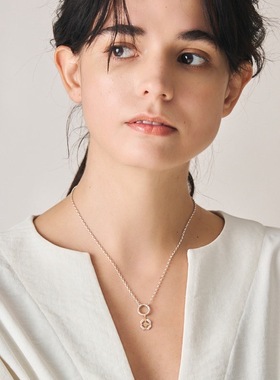 中国结浮雕戒指纯银绳形花纹