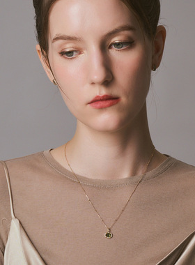 芬兰极光光圈戒指纯银日系女