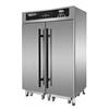 Commercial high temperature single and double door hot air circulation disinfection cabinet stainless steel large capacity factory school canteen disinfection cupboard
