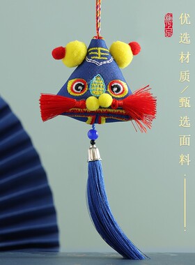 虎头项链儿童挂脖端午挂件