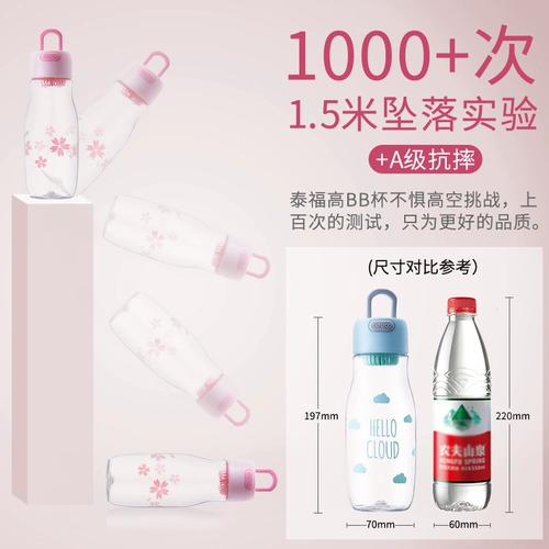 Японский высококачественный портативный летний чайник, детский пластиковый вместительный и большой чай