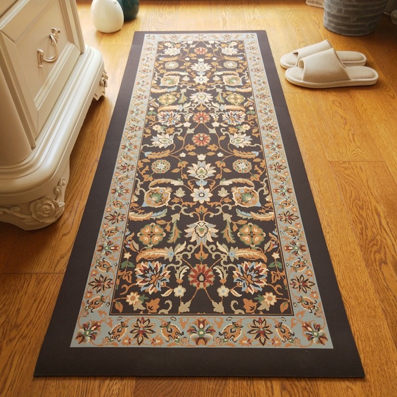 欧式长条厨房地垫可擦浴室地垫卫生间硅藻泥吸水防滑耐脏吸油地毯,淘宝优惠券,粉丝福利购,淘宝优惠卷