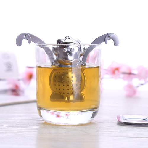 304不锈钢茶漏 茶滤创意茶叶过滤器过滤网泡茶器茶球陶礼物 - 图3