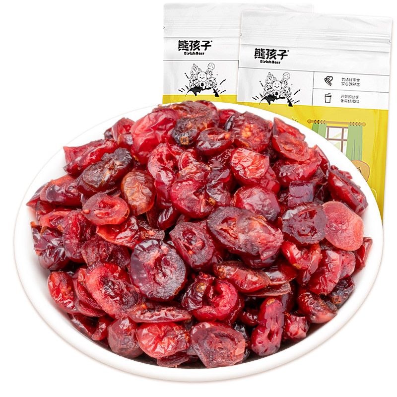 装烘焙用曼越梅干蔓越莓小包装果干水果干零食 500g 熊孩子蔓越莓干 装烘焙用曼越梅干蔓越莓小包装果干水果干零食 500g 熊孩子蔓越莓干