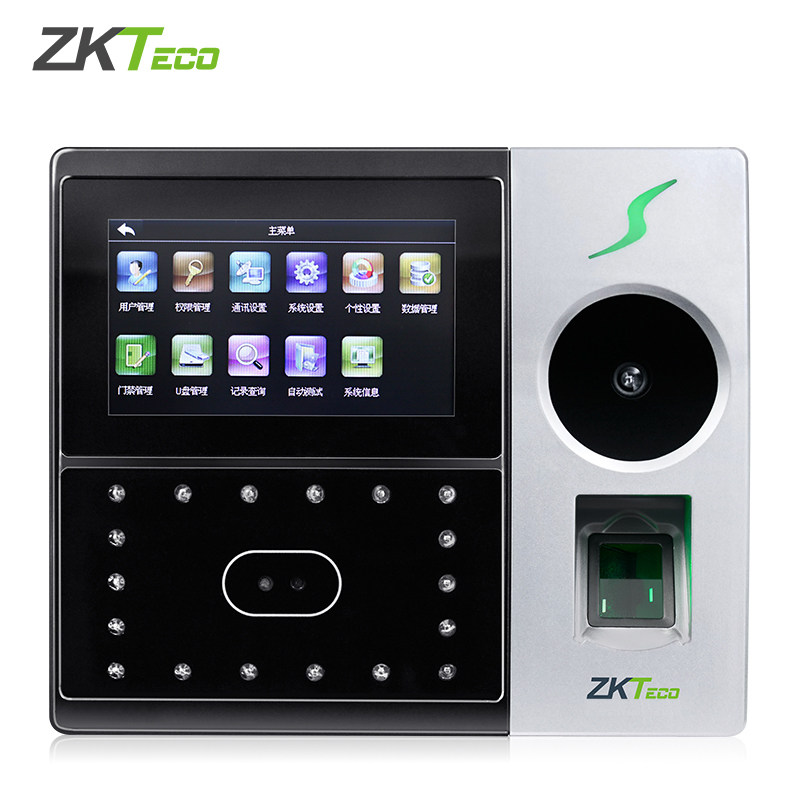 zkteco /熵基科技iface702打卡机 格迈伟业办公考勤门禁