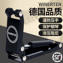 German quality Venus Piano Cover Slow Down the external ultra-thin Lift buffer hydraulic anti-smashing hand accessories