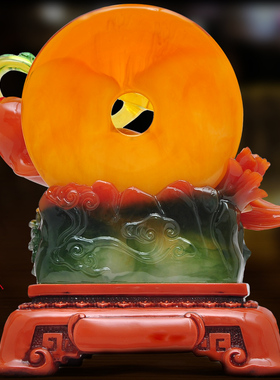 平安扣家居客厅隔断办公桌工艺品