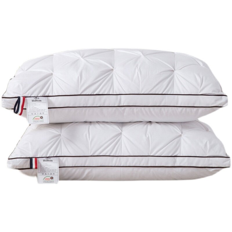 五星级酒店羽绒枕白鹅枕芯单人护颈椎助睡眠家用一对装枕头送枕套,淘宝优惠券,粉丝福利购,淘宝优惠卷