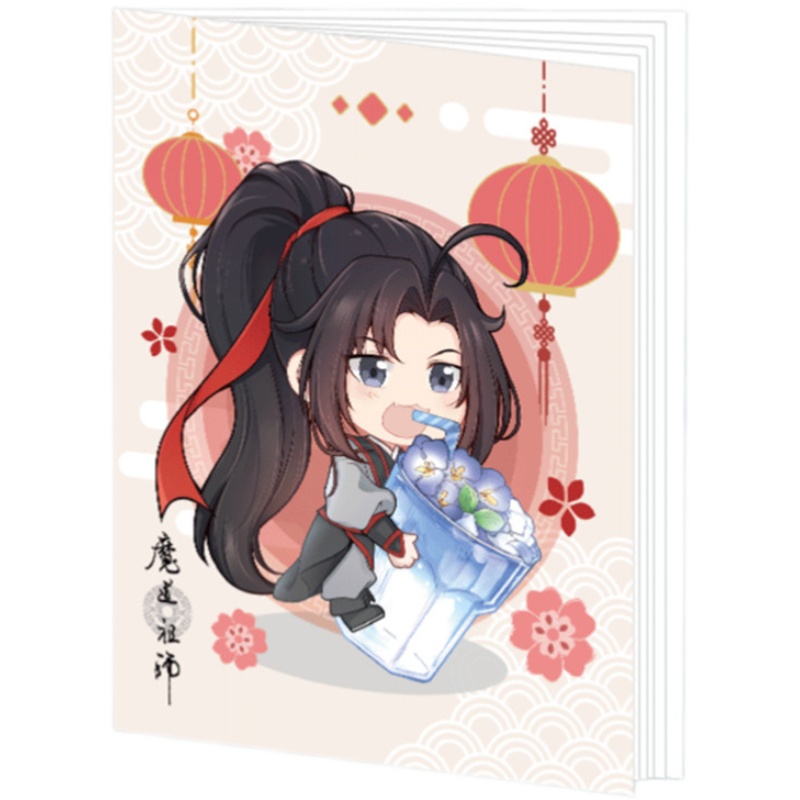 魔道祖师动画周边mini笔记本魏无羡蓝忘机江澄金凌蓝思追官方正版 - 图3