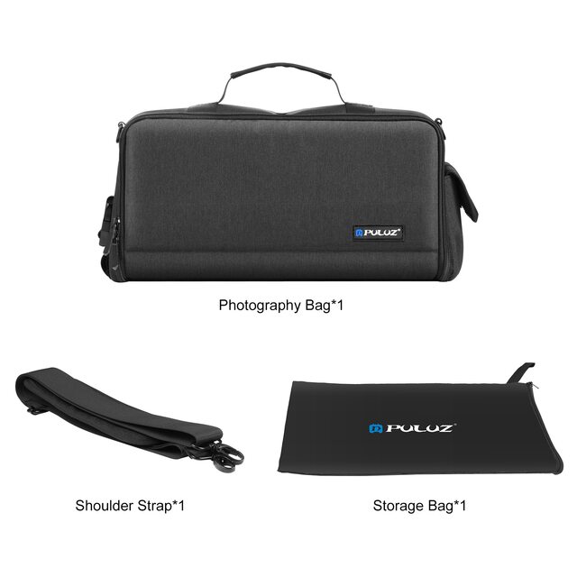 PULUZ Fat Cow Digital Camera Storage Shoulder Bag Lens Bag Outdoor Shoulder Crossbody Photography Digital Camera