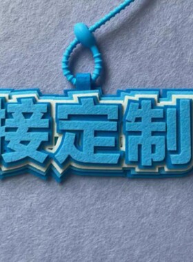 不织布定制挂件文字你怎么知道我要去看演唱会姓名牌图案挂饰定做