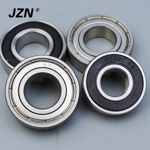 304/420不锈钢轴承S6200 6201 6202 6203 6204 6205 6206胶盖钢盖 - 图0