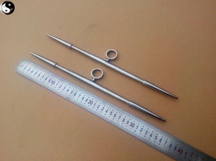不锈钢判官笔峨眉刺奇门兵器防身武器点穴笔钢制店长推荐 - 图0