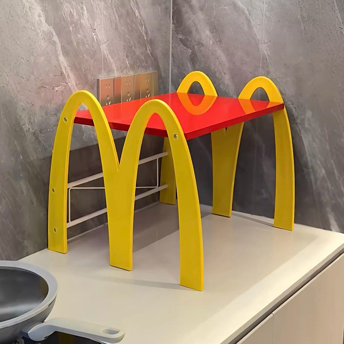 微波炉置物架厨房台面多功能电饭锅烤箱支架省空间家用双层收纳架,淘宝优惠券,粉丝福利购,淘宝优惠卷